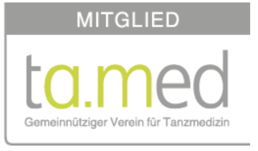 Mitglied bei ta.med – gemeinnütziger Verein für Tanzmedizin